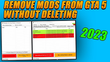 GTA 5 - How To Remove Mods Without Deleting the Mods | Hindi Tutorial