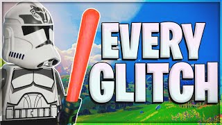 Every WORKING Glitch on LEGO Fortnite After The Star Wars Update!