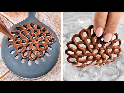 Chocolate Decoration Ideas || Awesome Ways To Decorate Your Desserts