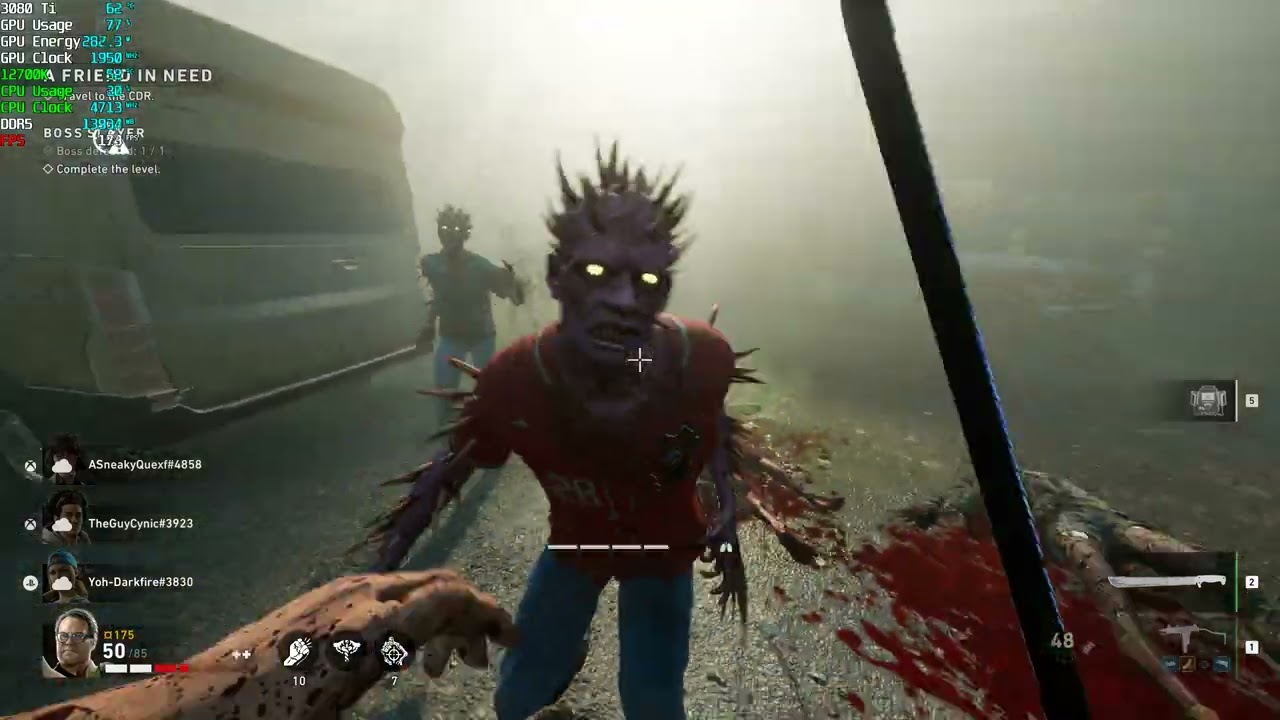 Back 4 Blood 12700K / 3080 Ti