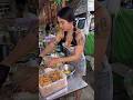 Hardworking Thai Lady Cooking Noodles at Night - Thai Street Food