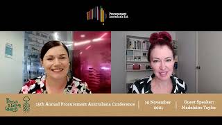 Madeleine Taylor - Procure a Better World Conference 2021 - Guest Speaker Preview
