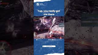 I swear i heard him say "Sike!" #MHW #MonsterHunter