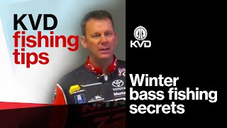 Winter bass fishing secrets with KVD — Crankbait tips