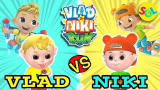 Vlad and Niki Run Gameplay | Vlad vs Niki Racing Game | SGL