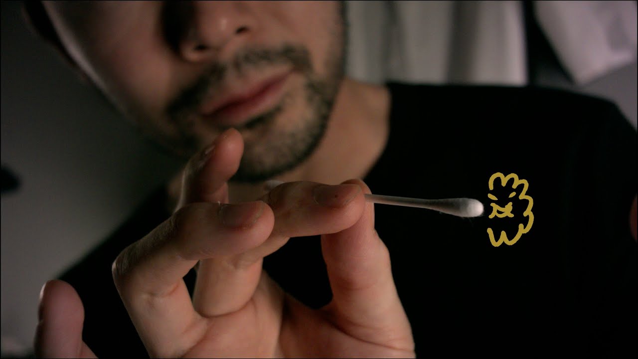 ASMR  Cotton swab ear cleaning  Roleplay