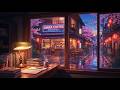 Rainfall + Nostalgic Coffee Ambience ☕ Lofi Chillhop from Retro 80s Tokyo Café #3