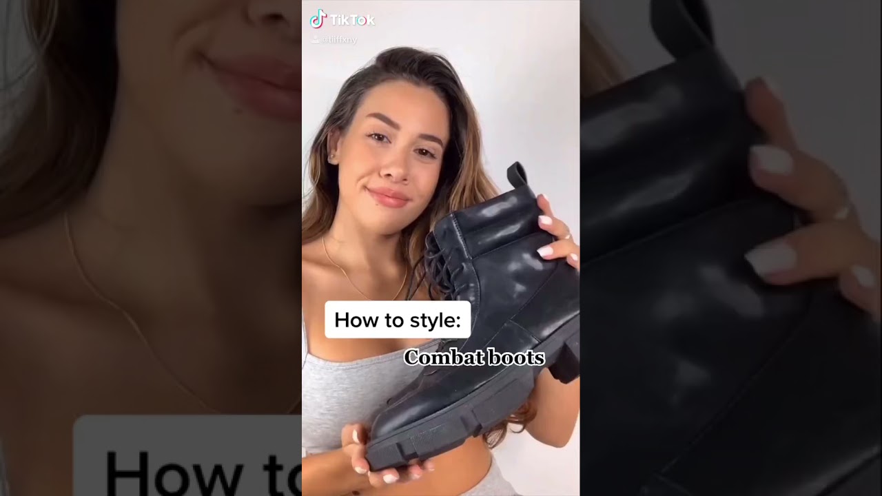 How to style Combat Boots 🥾 (4 ways to style chunky boots) 