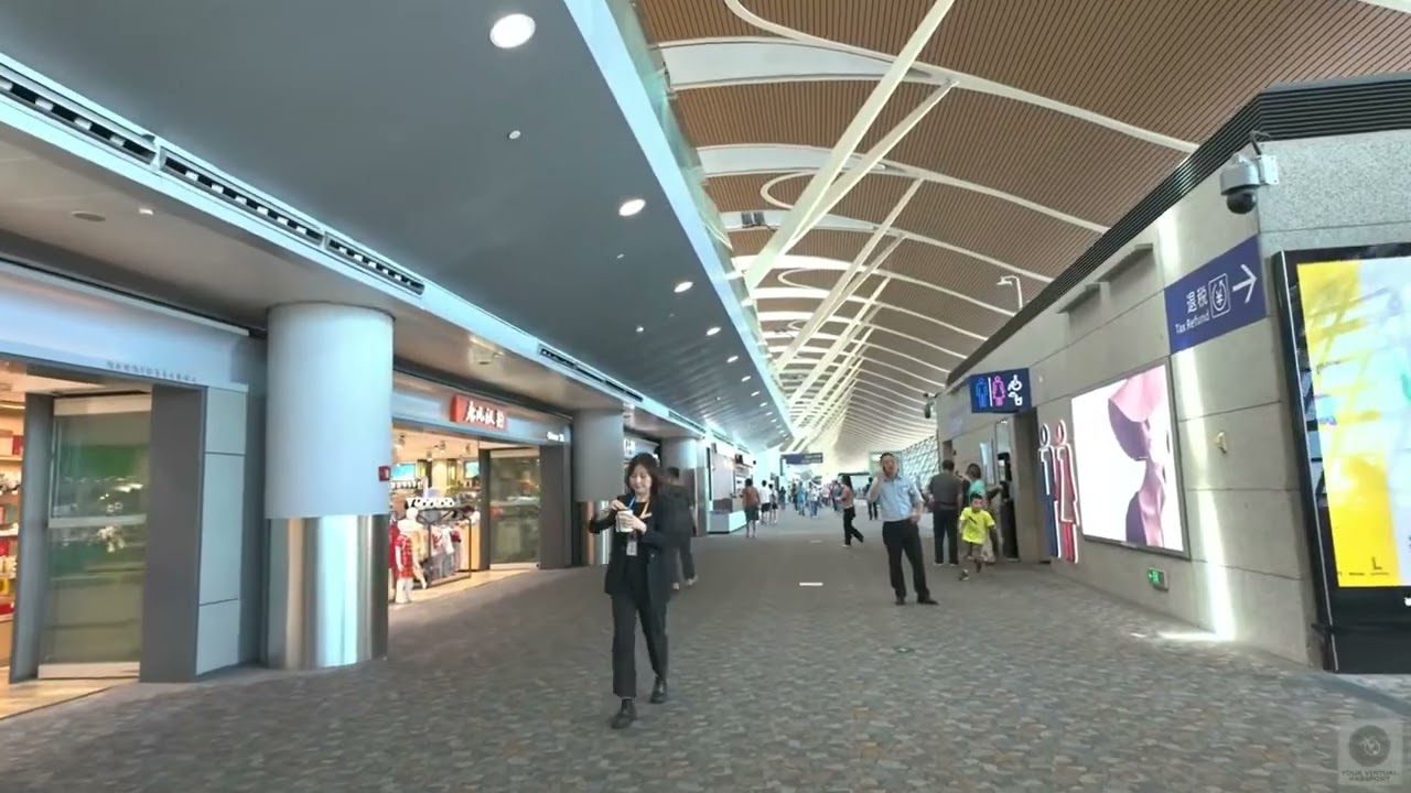 航班自动广播 浦东机场 全日空航空 960 东京 登机