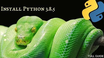 How to Install Python 3.8.5 on Windows 10 [2020]