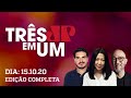 3 em 1 - 15/10/20 - Barroso pede afastamento de Chico Rodrigues do Senado por 90 dias