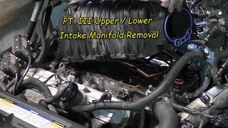 1995 Oldmobile 88 Pt.3 3.8L / 3800 Upper / Lower Intake Manifold Removal Parts B & C