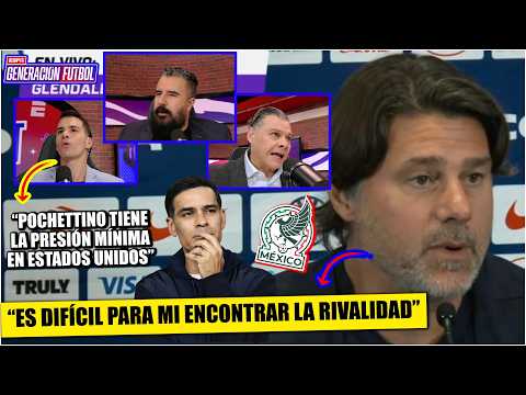 POCHETTINO enfría la RIVALIDAD rumbo al USA vs MÉXICO: Es DIFÍCIL para mí ENCONTRARLA | Generacion F