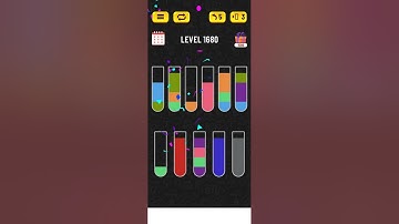 Water sort puzzle - Level 1680