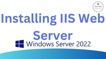 Installing Windows IIS Web Server | Roles and Feature Installation | Windows Server 2022 | Video 5