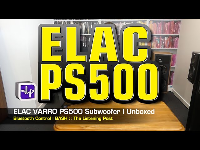 Активный сабвуфер ELAC PS500 Black
