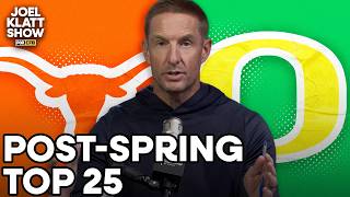 Joel Klatt’s Post-Spring Top 25 for the 2026 Season