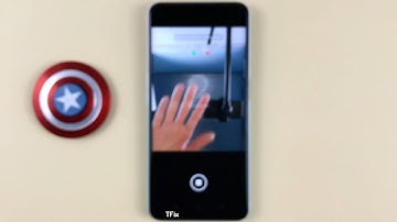 How to turn on Show your palm to the front camera to take a photo on OPPO A52 Android 11