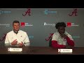 Mac Jones and Dylan Moses talk Alabama's 41-24 victory over Georgia