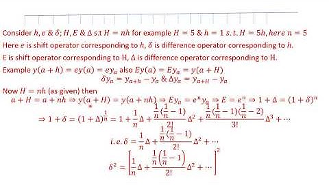 Subdivision of Intervals
