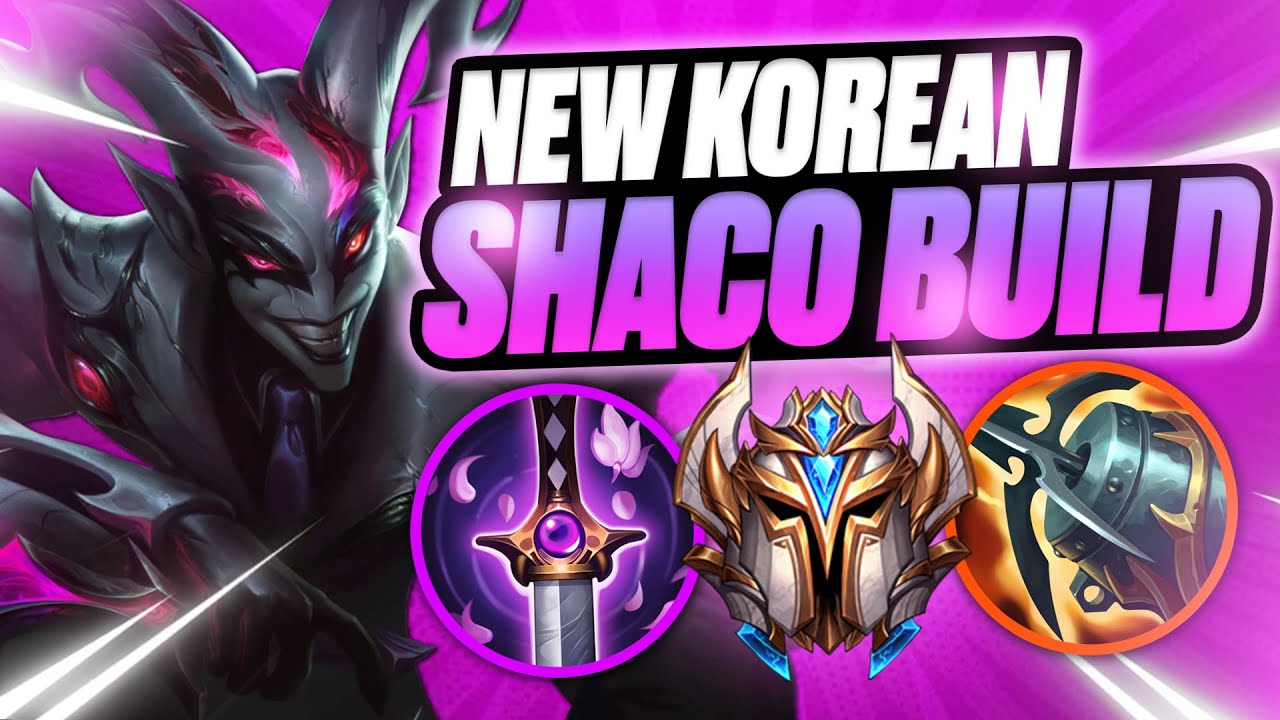 KOREAN SHACO BUILD!? Rank 1 Shaco NA s12