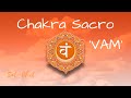 Sanar y desbloquear chakra sacro  mantra  canto vam para equilibrar el segundo chakra  417hz
