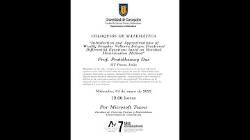 Pratibhamoy Das: Introduction and Approximations of Weakly Singular Volterra Integro FDE based RMM