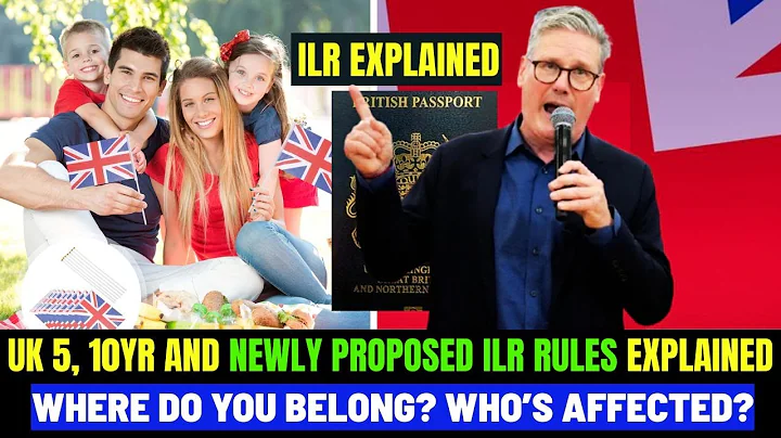 UK 5 Years ILR And UK 10 Years ILR AND Newly Proposed ILR Rules Explained - Where Do You Belong?