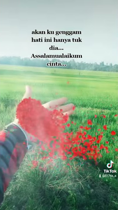 Assalamualaikum...cinta... #kitalindungkita# #kitalindungsemua# 😊
