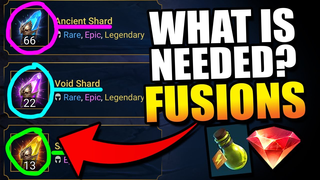 What Do You NEED SAVED UP to do FUSION/FRAGMENT Events? | Raid: Shadow Legends