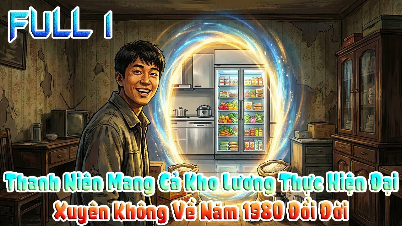 Thanh Niên Mang Cả Kho Lương Thực Hiện Đại, Xuyên Không Về Năm 1980 Đổi Đời. Full 1