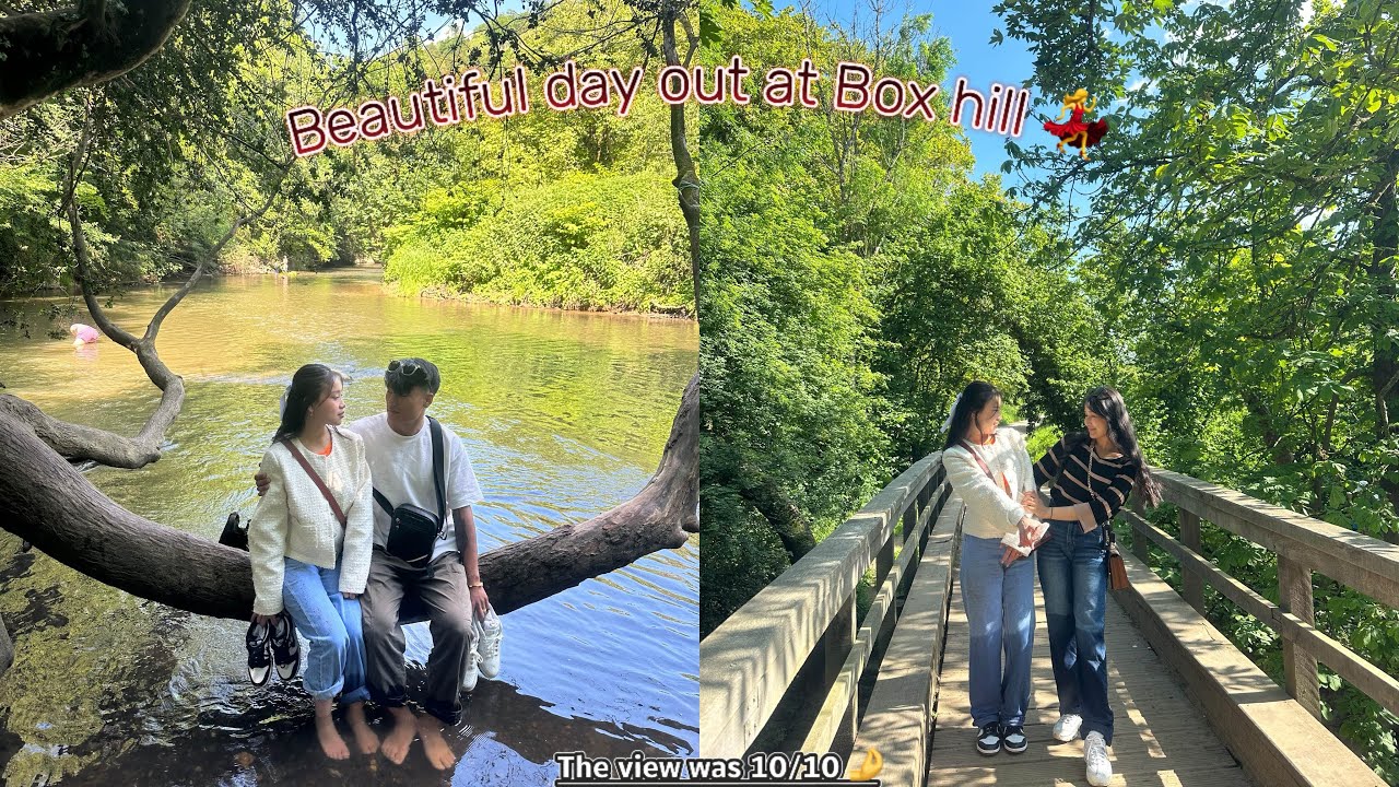 Beautiful day out at box hill || The view was 10/10😻|| Exploring