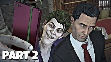 BATMAN THE ENEMY WITHIN EPISODE 1 Gameplay Walkthrough Part 2 - JOHN DOE