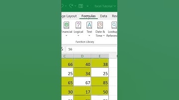 Sum in Excel By cell Colour | Excel Hacks | Excel Tricks #excelshortcuts #exceltips