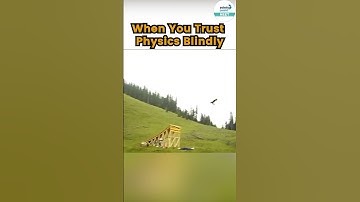 When You Trust Physics Blindly 🤯 | Projectile Motion | #Shorts #physics #infinitylearnneet