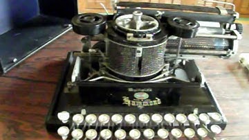 Hammond Folding Multiplex Typewriter