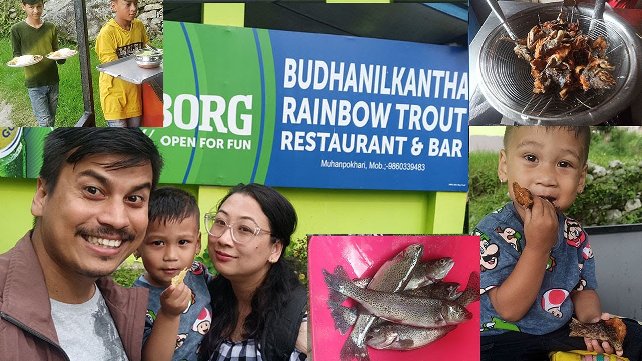 Budhanilkantha Trout Fish Farm in Kathmandu Valley Our first Family