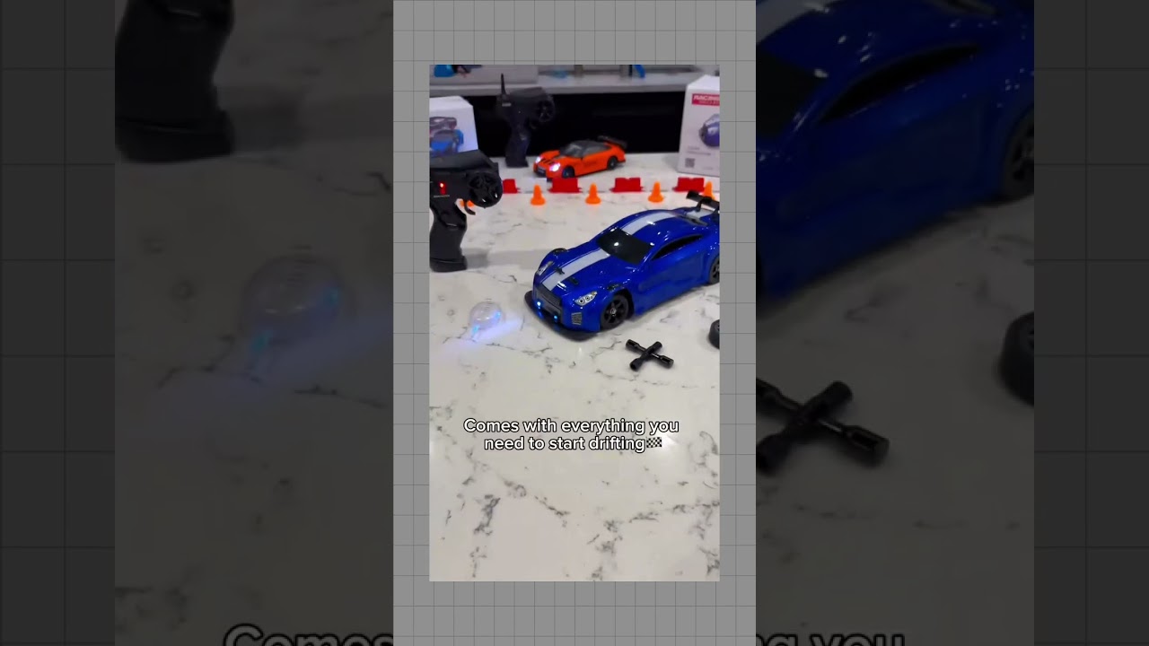 Watch our link in bio RC cars drift & race! 🤯