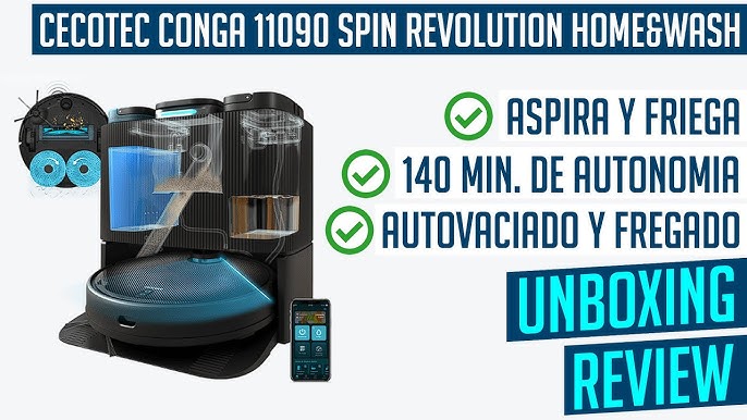 ASPIRADOR ROBOT Conga 11090 Spin Revolution Home&W » Electro Cholo