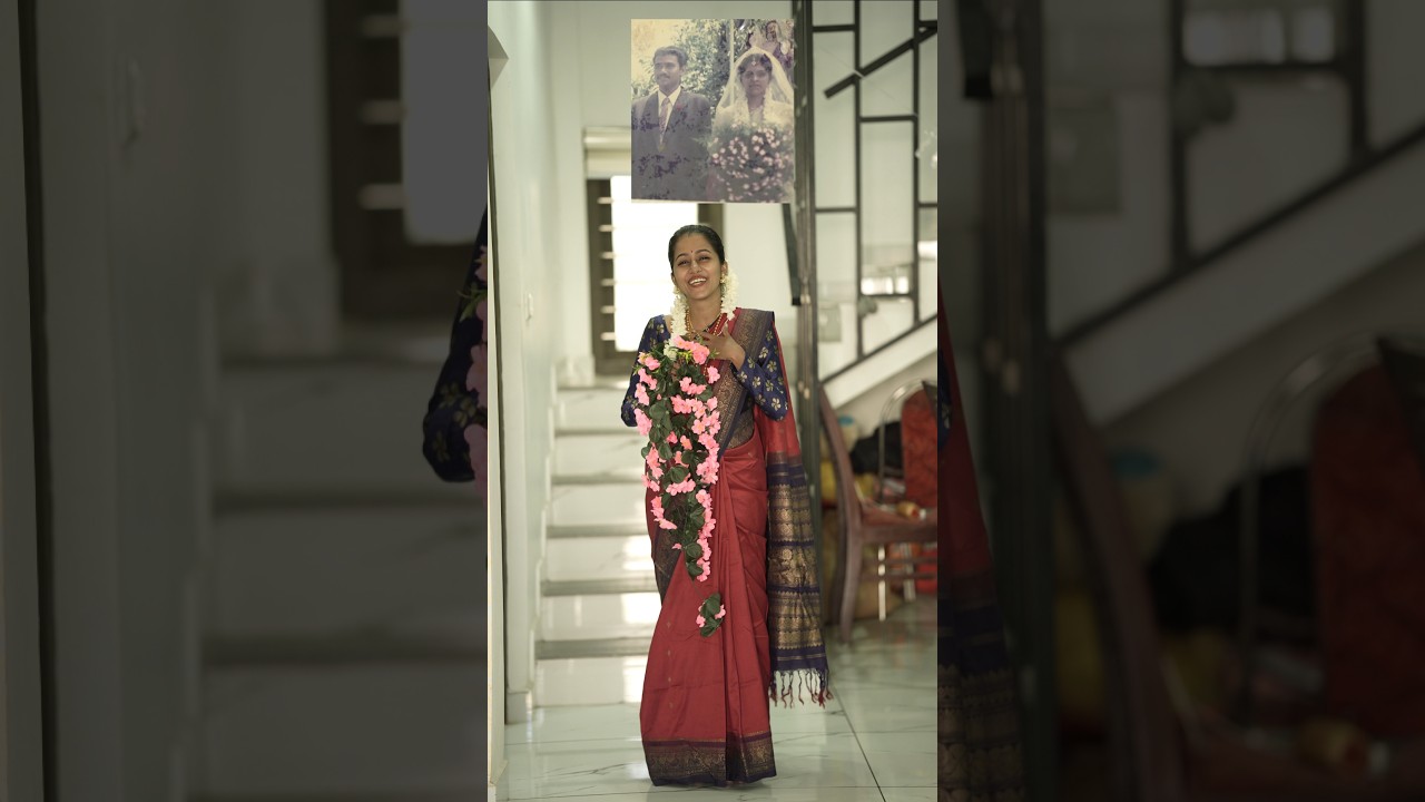 Amma's Wedding Day Look Recreation 🙈🥰