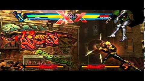 Ultimate Marvel vs Capcom 3 (PS3): Nova 63 Hit Combo
