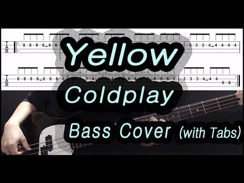 coldplay---yellow-(bass-cover-with-tabs)