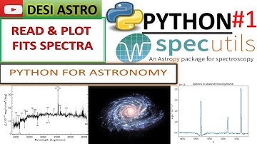 DEEL 1: PYTHON|ASTROPIE|SPECUTILS| HET BEHANDELEN VAN FITS-BESTANDEN| FITS-SPECTRA LEZEN|PYTHON V...