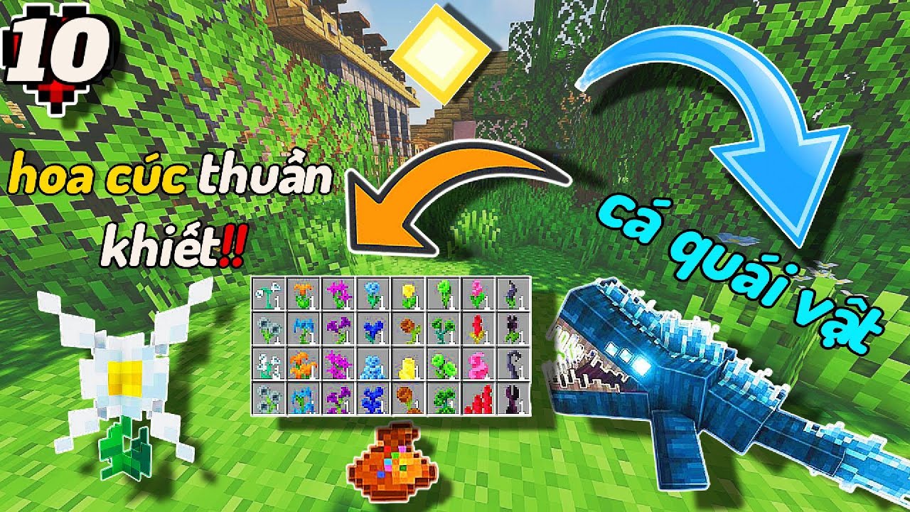 Minecraft Craft To Exile 2 Tập 10|Mình Chế Tạo Ra Loài Hoa Cúc Thuần ...