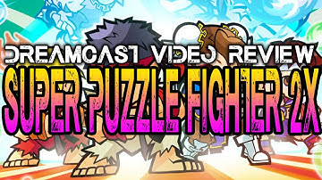 Super Puzzle Fighter 2 X on Sega Dreamcast retro Review! BONUS VS let