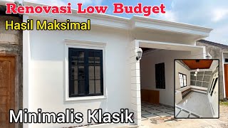 Renovation of subsidized house type 30/60 with modern minimalist terrace Renovation of subsidized house type 30/60 with modern minimalist terrace