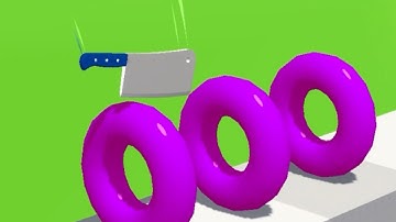 Slice it all! All levels. Very satisfying and relaxing ASMR slicing game #asmr #Cutting #shorts