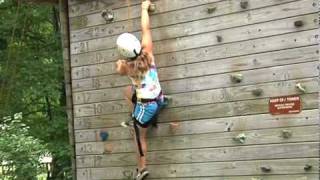 Climbing Tower, Zip Line, Lake Crossing