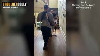 ShoulderDolly Moving Straps Are Used By Professional Movers and Delivery Men. REAL IN-FIELD FOOTAGE by Shoulder Dolly - Moving/Lifting Straps 885 views 9 months ago 5 minutes, 6 seconds