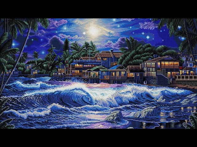 Diamond Painting Unboxing~Diamond Art Club~Lahaina Starlight by